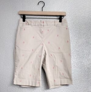 Charter Club Bermuda Anchor Shorts   Size 4